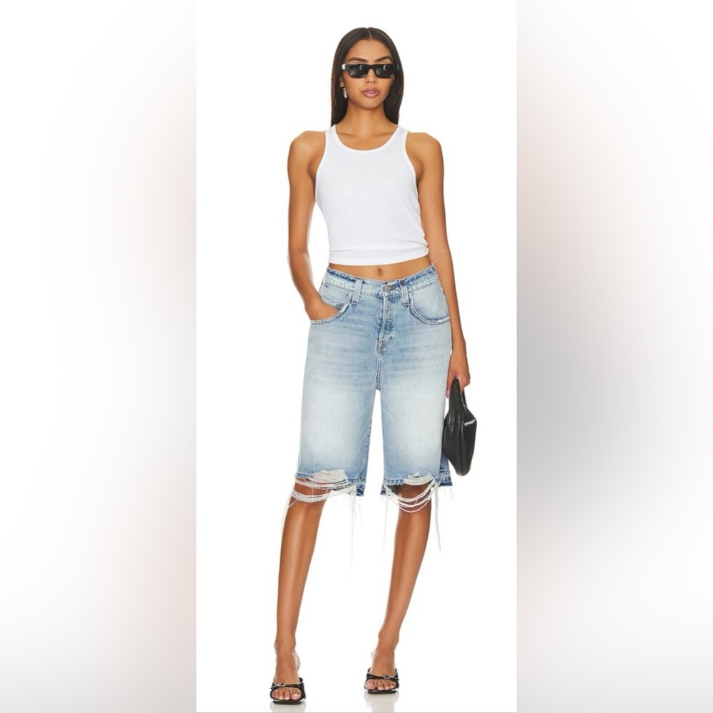 Cotton Citizen Light Blue Jean Shorts
